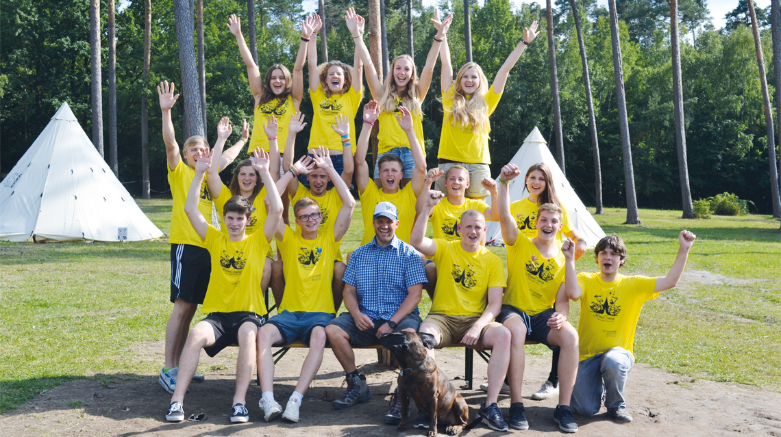 Teamfoto Ferienlager Teamfoto Ferienlager
